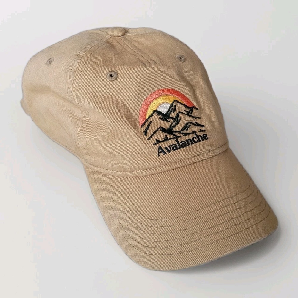 Avalanche Outdoor Supply Strap Back Dad Hat Cap One Size Gorpcore‎
